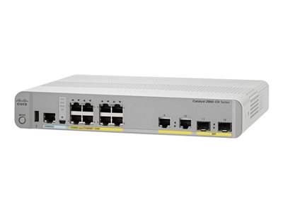 Cisco WS-C2960CX-8PC-L Catalyst 2960-CX Switch 8 Port PoE LAN Base Ref