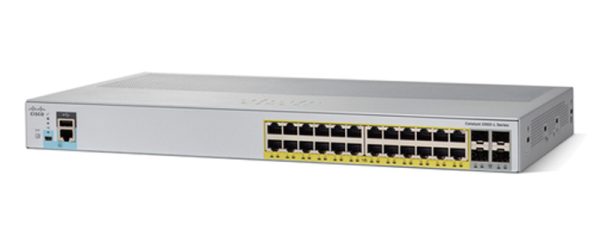 Cisco WS-C2960L-24TQ-LL Catalyst 2960L-24TQ-LL Managed 24 Ports Switch