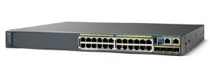 Cisco WS-C2960S-24PS-L Cat 2960S 24 GigE PoE 370W 4x SFP LAN Base Ref