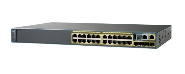 Cisco Catalyst WS-C2960X-24PD-L Managed Switch 24 PoE+ Ports