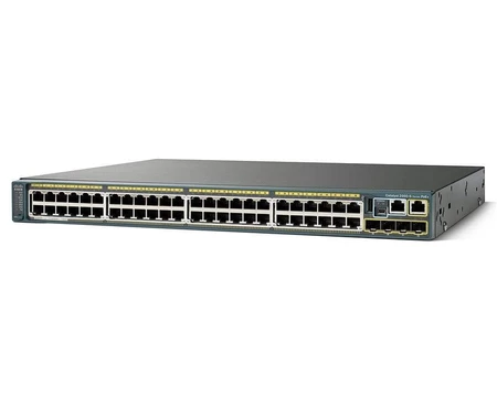 Cisco WS-C2960X-48FPD-L Cat2960-X 48 GigE PoE 2 x10G SFP+ LAN Base ref