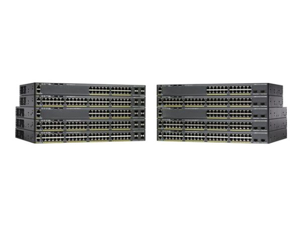 Cisco Catalyst WS-C2960X-48LPD-L Managed Switch 48 PoE+ Ethernet Ports