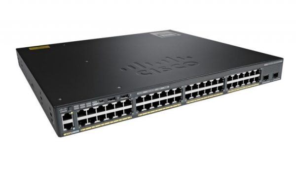 Cisco Catalyst WS-C2960X-48LPS-L Managed Switch 48 GE PoE+ Ports