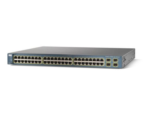 Cisco WS-C3560G-48TS-S Catalyst 3560 48 10/100/1000T + 4 SFP