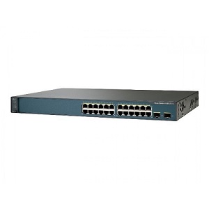 Cisco WS-C3560V2-24TS-S Cat3560V2 24p 10/100 2SFP IPB Std Image Refurb