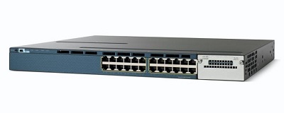 Cisco WS-C3560X-24P-L Catalyst 3560X 24 Port GigE PoE LAN Base