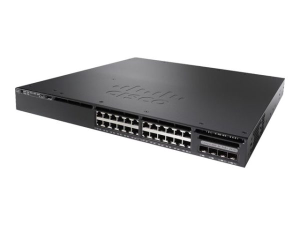 Cisco WS-C3650-24PS-L Catalyst 3650 24 Port PoE 4X1G Uplink LAN Base refurb