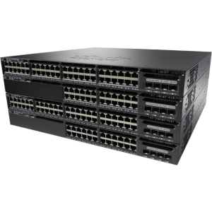 Cisco Catalyst WS-C3650-48FD-S Managed L3 Switch 48PoE+ Ethernet Ports