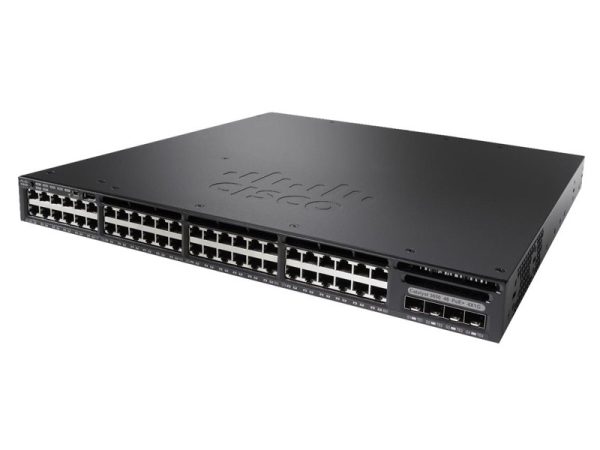 Cisco Catalyst WS-C3650-48FS-L Managed Switch 48 PoE+ Ethernet Ports