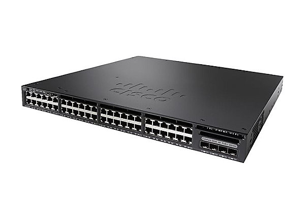 Cisco Catalyst WS-C3650-48PS-S Managed Switch 48 PoE+ Ethernet Ports