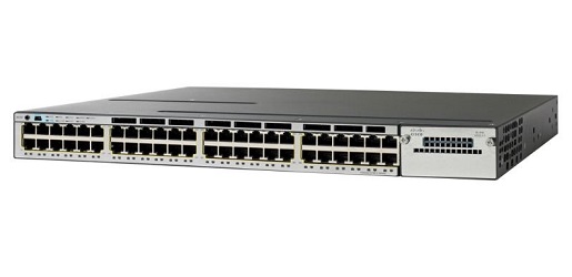 Cisco WS-C3750X-48P-L CAT3750X 48-10/100/1000 PoE+ LAN Base stackable