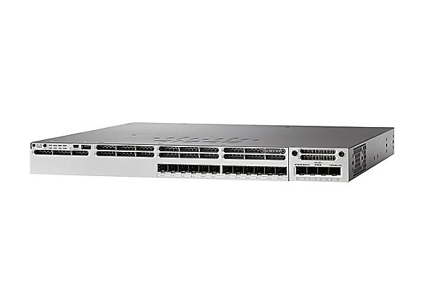 Cisco WS-C3850-16XS-E Catalyst 3850 16 Port 10G Fiber Switch IP Svcs