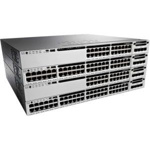 Cisco WS-C3850-24P-S Catalyst Managed L3 Switch 24 PoE+ Ports