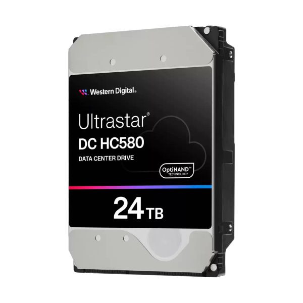 WD Ultrastar DC HC580 24TB SATA 6Gb/s 3.5inch Hard Drive - WUH722424ALE6L4