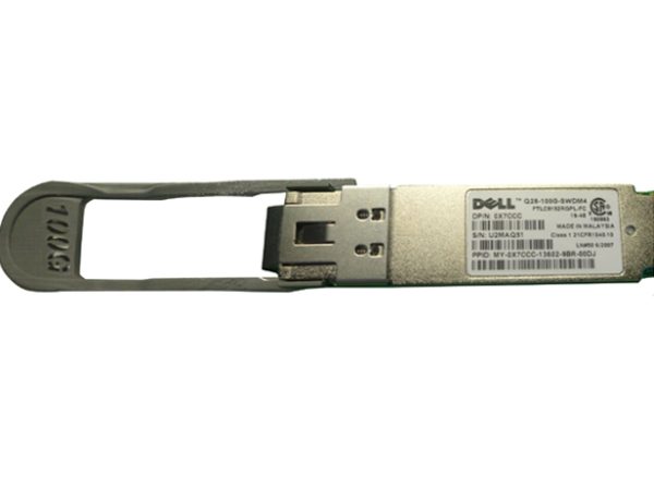 Dell X7CCC 100G QSFP28 Transceiver 100GbE SWDM4 OM3/OM4 MMF up to 100 M