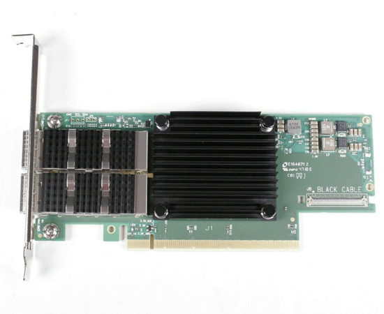 Dell XDKNY Mellanox MCX653106A-ECAT ConnectX-6 VPI Adapter Card HDR100 EDR IB and 100GbE Dual-Port QSFP56 PCIe3.0/4.0 x16