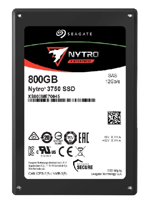 SEAGATE XS800ME70045 Nytro 3750 800GB 2.5" Internal Solid State Drive