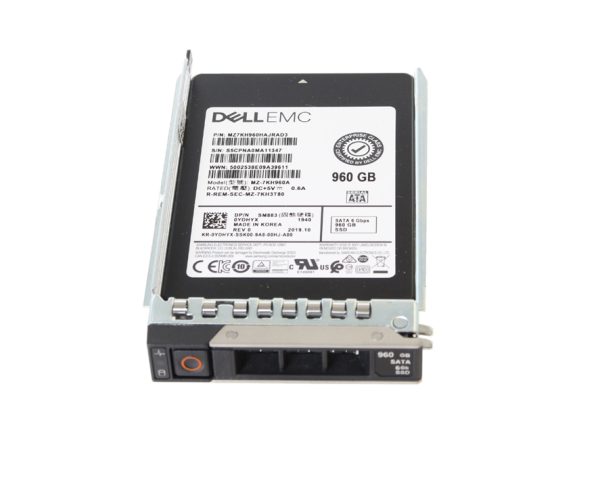 Dell YDHYX 960GB SATA 6Gbps Mixed Use 3DWPD 2.5-inch Hot-Plug SSD